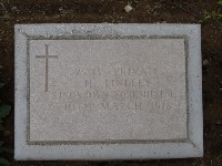 Struma Military Cemetery - Lindley, Herbert